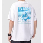 バックプリントルーズTシャツ A4337