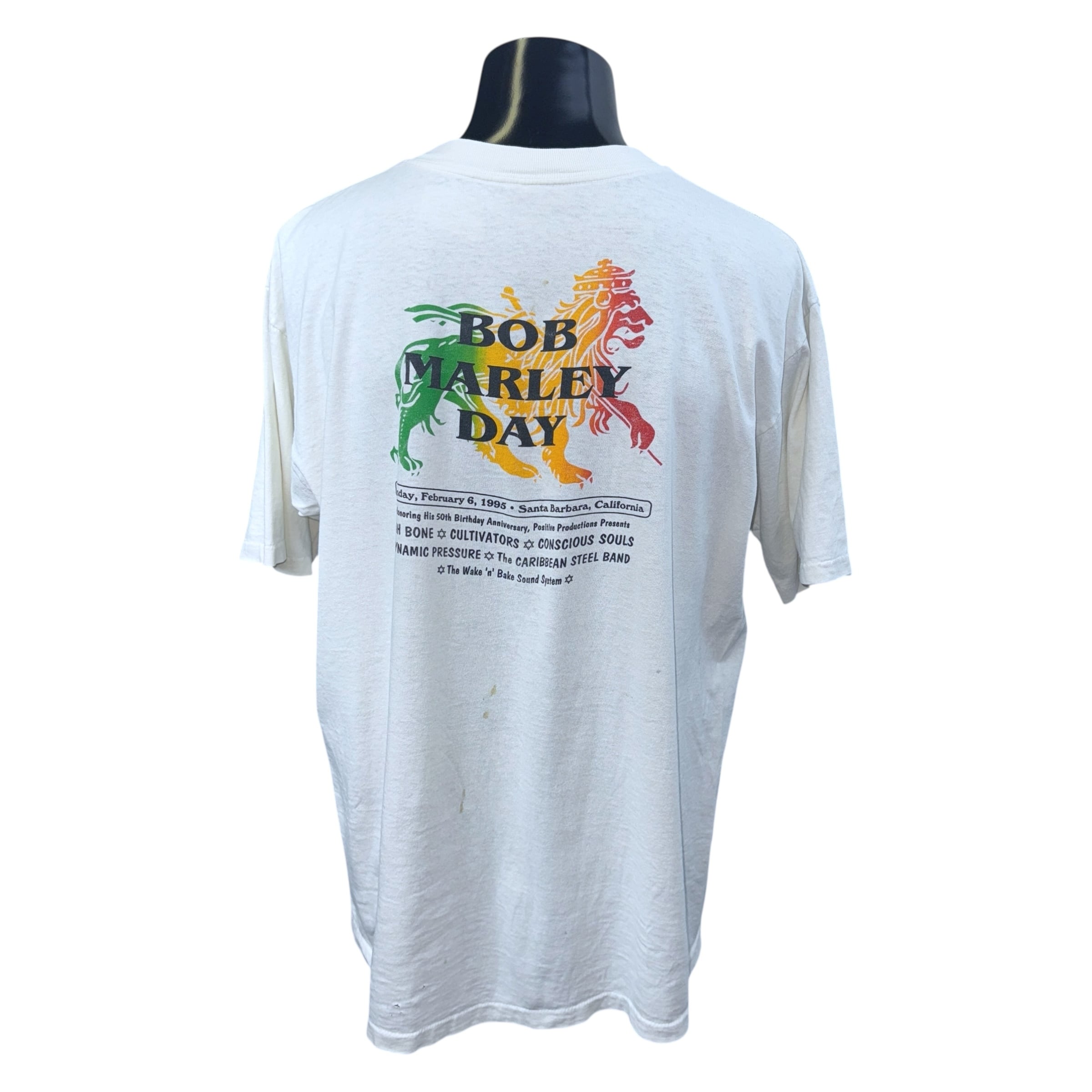 BOB MARLEY】ボブマーリー 50th Anniversary Vintage Tシャツ XL