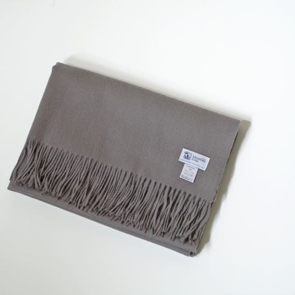 【 国内正規品 マルティニーク別注 】 Johnstons ジョンストンズ カシミヤ 大判 ストール 《 Mink ミンク 》 カシミア 100% 231124-26