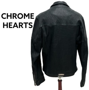 正規品 クロムハーツ ライダース クリティンレザー キルティングデザイン CHROME HEARTS クロムハーツ クリティンレザー キルティング