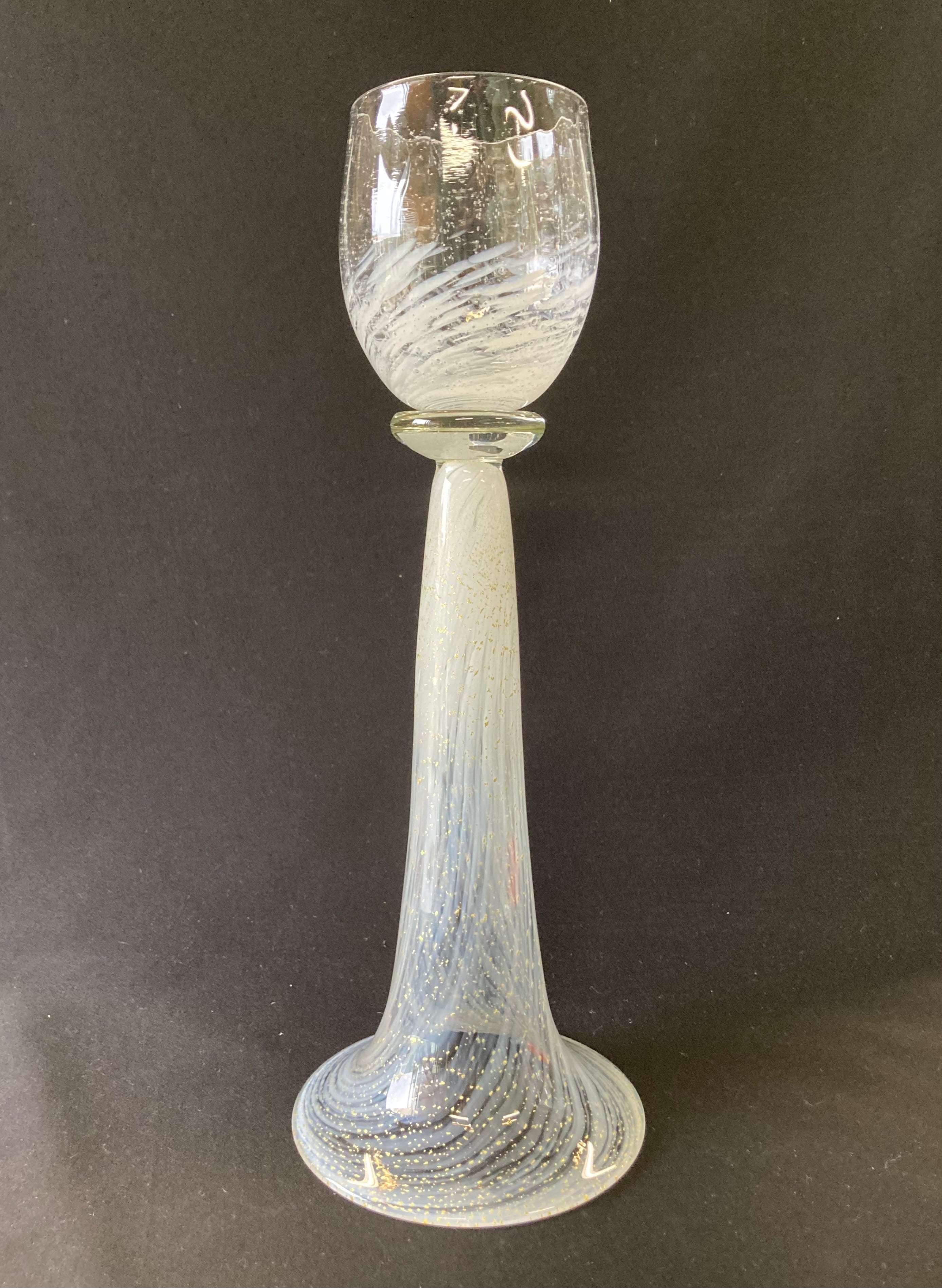 HEMP Charcoal Glass 麻炭気泡ガラス | YUGEN GLASS
