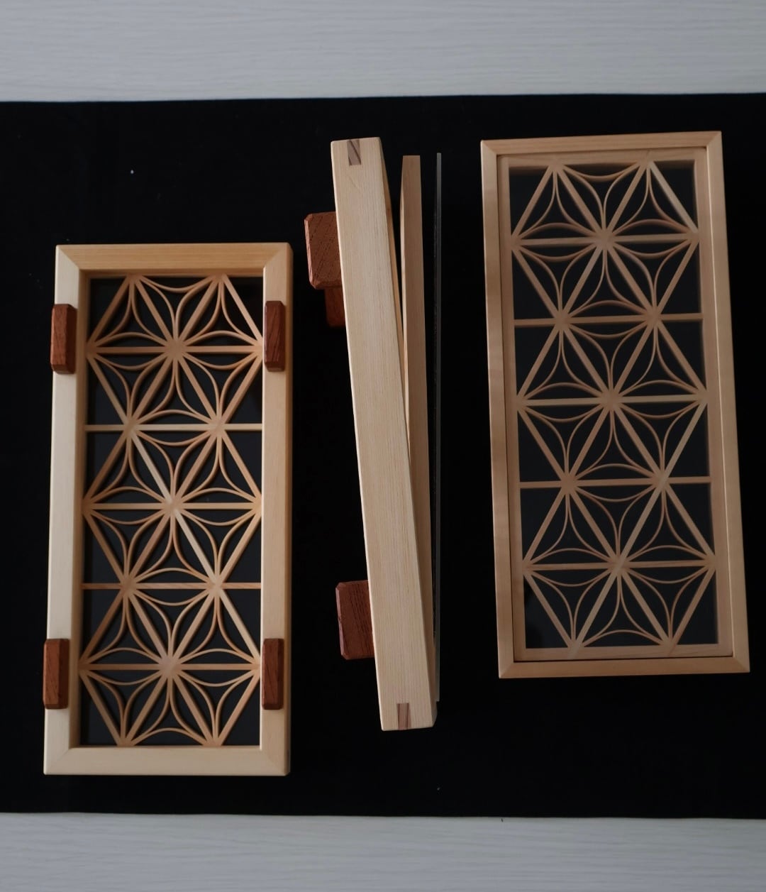 防水】組子トレー ショート｜【Waterproof】Kumiko Tray – Short