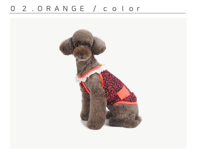 【SALE】アロハタンクトップ S ~ XL 2color  /  犬の服 犬服 ドッグウェア 型犬 中型犬 大型犬 ペット b25