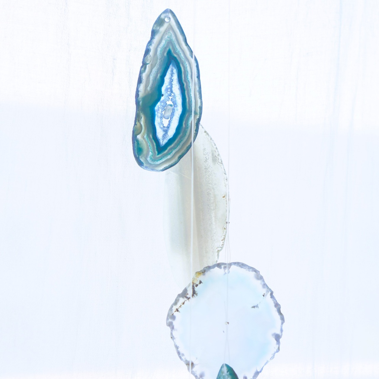 Petrichor 02 - アゲートヒーリングチャイム / Agate Sun Catcher Wind Chime 129