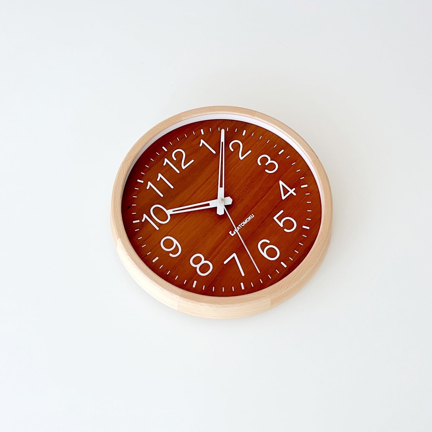 KATOMOKU muku clock 8 km-73NA 掛け時計 | 加藤木工株式会社 online shop