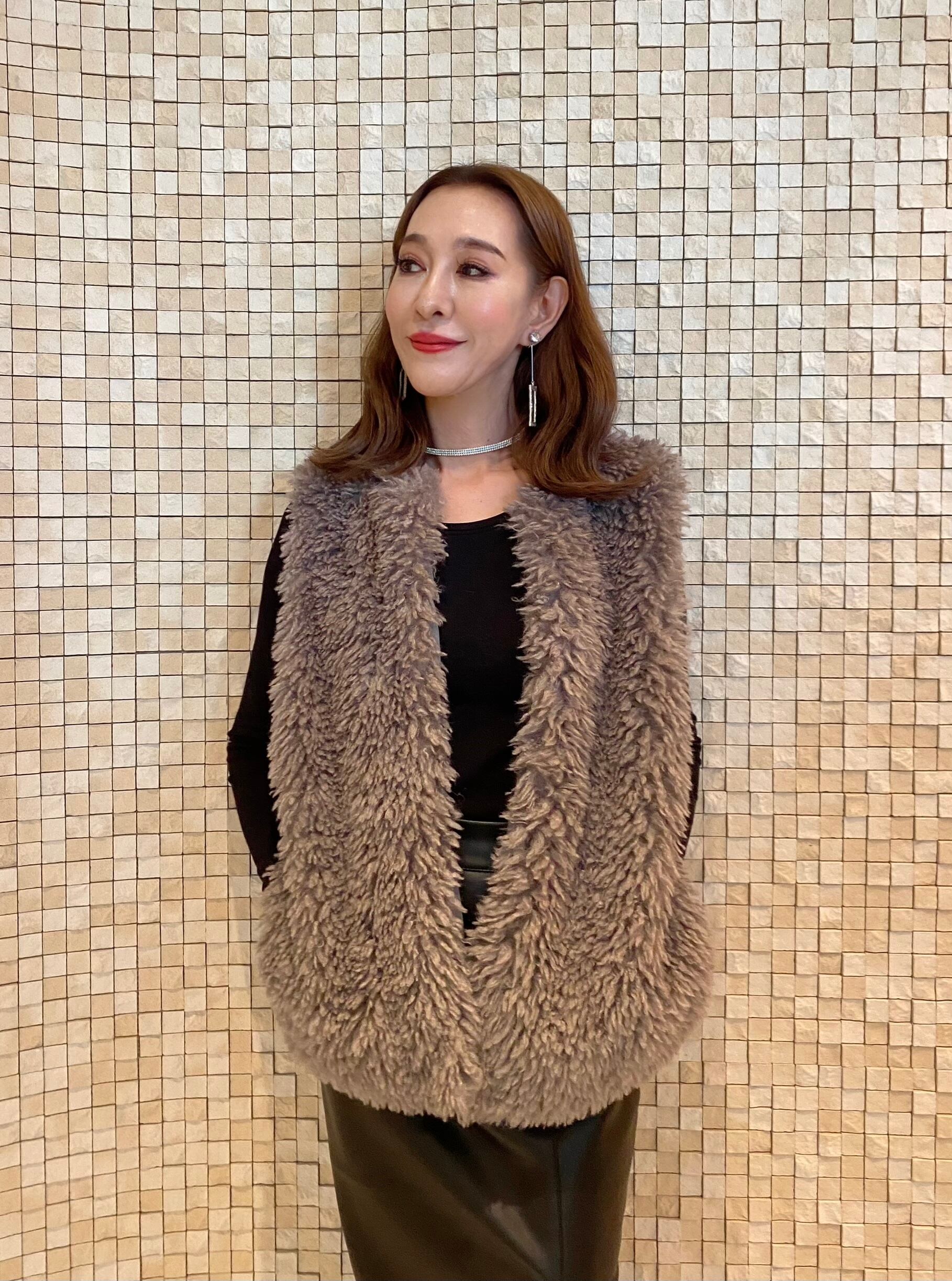 くるくるファーベスト 7500円→4500円 | セレクトショップベリンダ