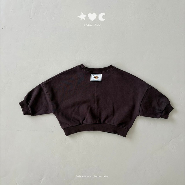 《予約》送料無料【lalaland】bebe ) Circle Sweatshirt