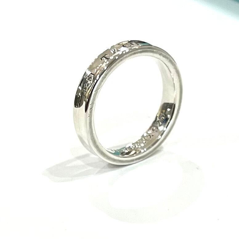 TIFFANY&CO】【10号】T1998 T&CO ティファニーナローデザインシルバー