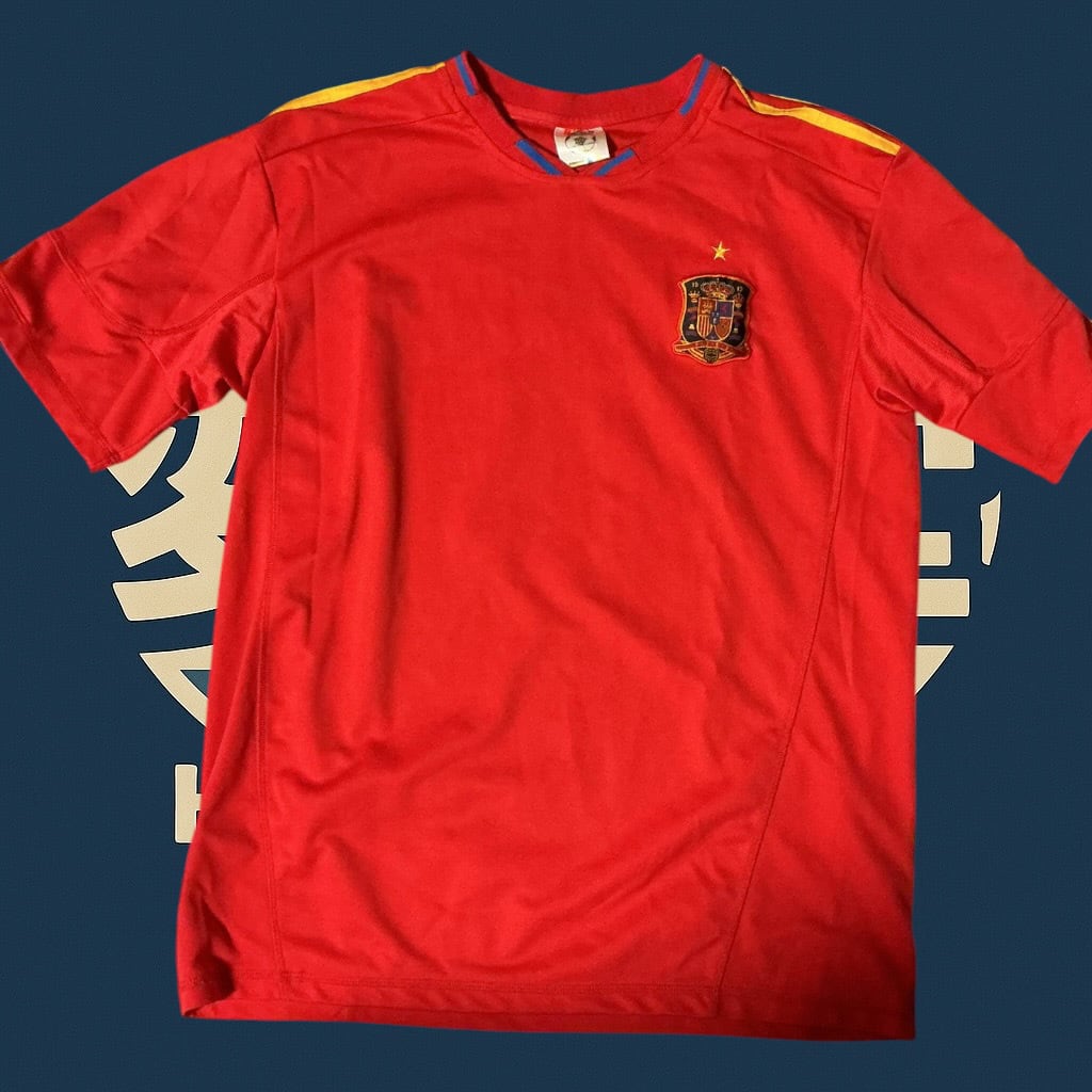 adidas】 スペイン代表 ファブレガス ユニフォーム レッド M相当 | 変奇堂