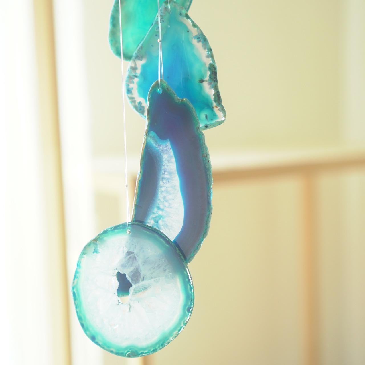 SIOSAI 08 - アゲートヒーリングチャイム / Agate Sun Catcher Wind Chime 693