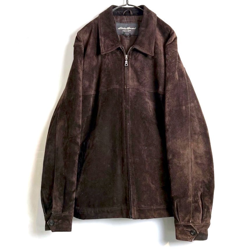 Eddie Bauer] Vintage Suede Jacket [1990s-] Vintage Suede Drizzler