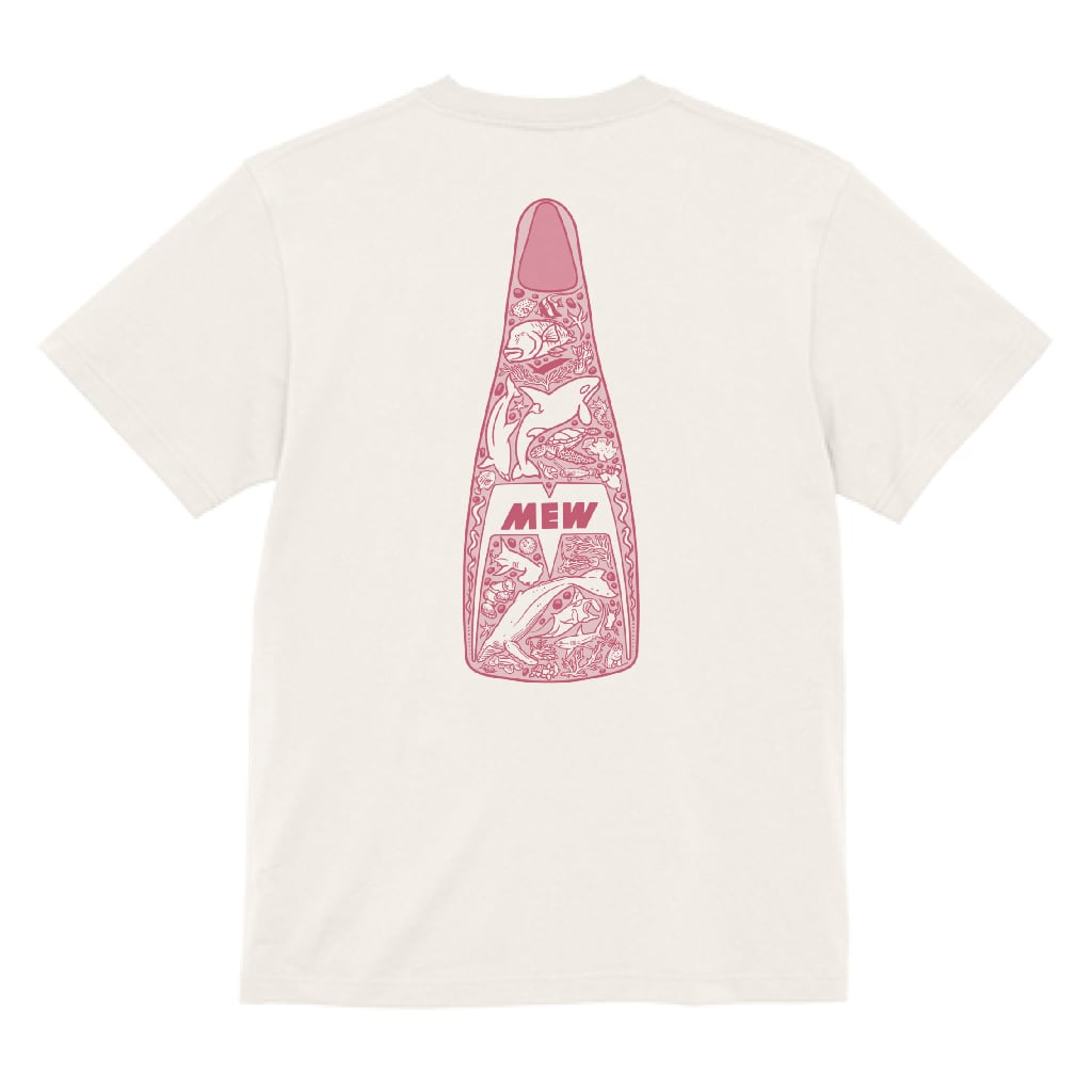 【OnlineStore限定】Fin Artist YURIE × GULL コラボTシャツ　″ トルマリンピンク ”