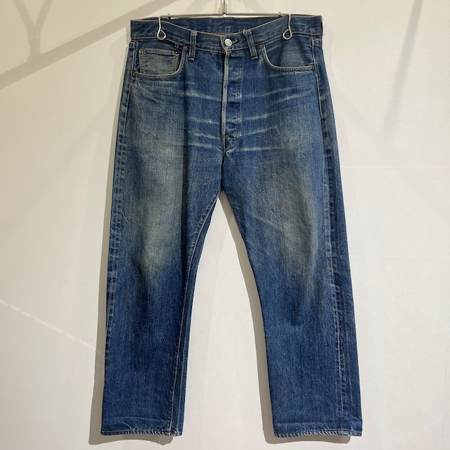 70s Levi's 501 66Single Denim Pants 70年代 リーバイス 66前期 インディゴ デニム パンツ W34L27