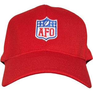 【AFO/UNISEX】 NFL CAP キャップ【RED】UNISEX