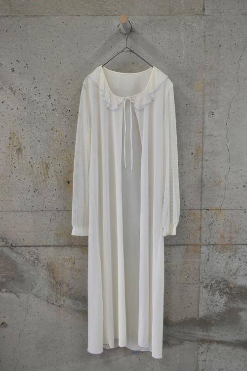 Mesh Panel Gown