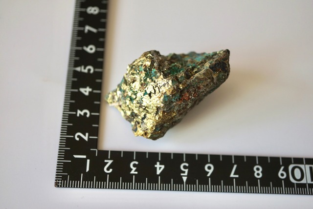 モロッコ産クリソコラ/チャルコパイライト Chrysocolla/Chalcopyrite 1319