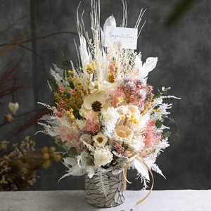 レア四季島ドライフラワーアレンジメント かわいい】アレンジメント ドライフラワー お楽しみセット 花 は