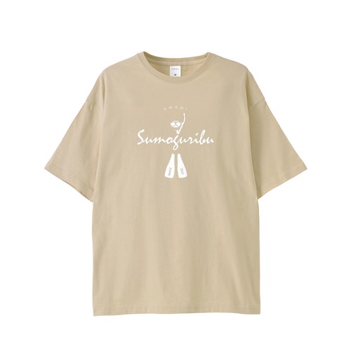 [SUMOGURIBU] Fin Logo Amami T-shirt