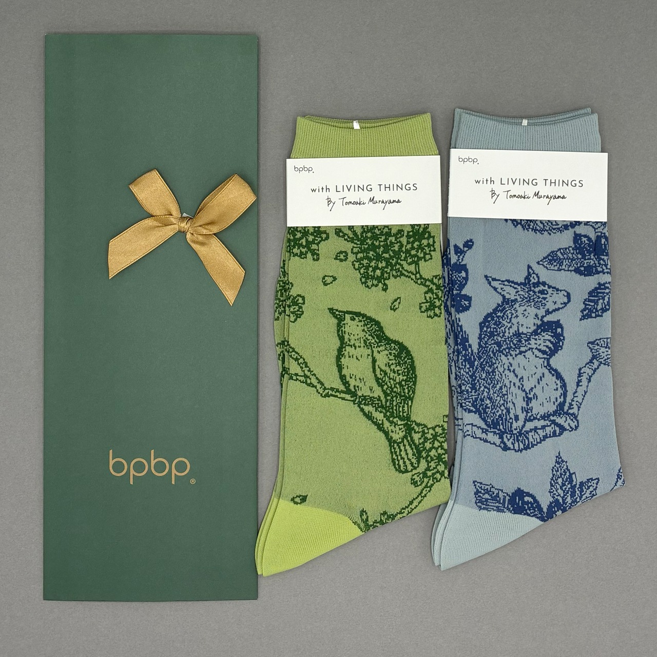 【SOCKS 2 PAIR GIFT SET】TOMOAKI MURAYAMA ソックス2足ギフトセット