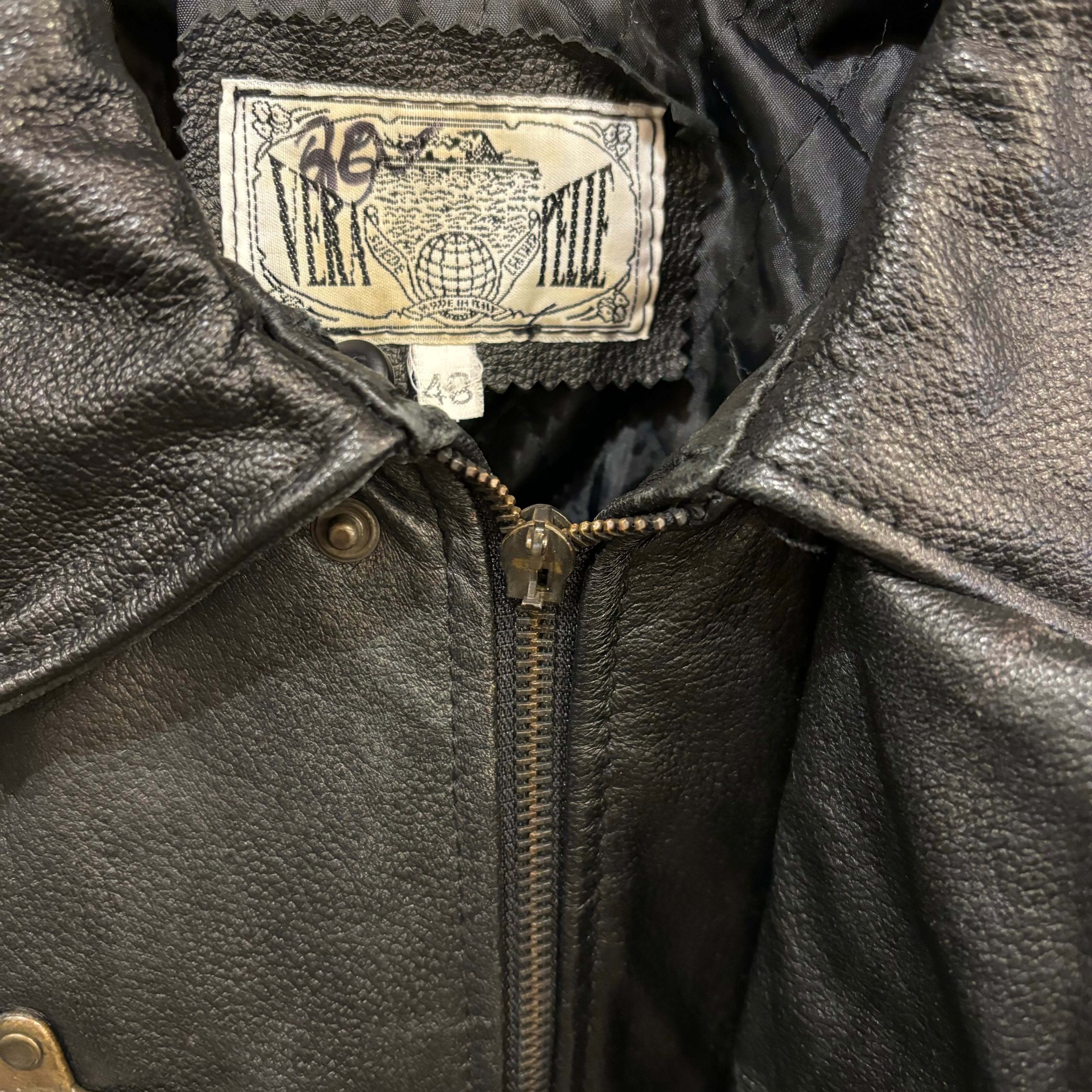 VERA PELLE Leather Fireman Jacket | VOSTOK VERA PELLE Leather Fireman Jacket | VOSTOK