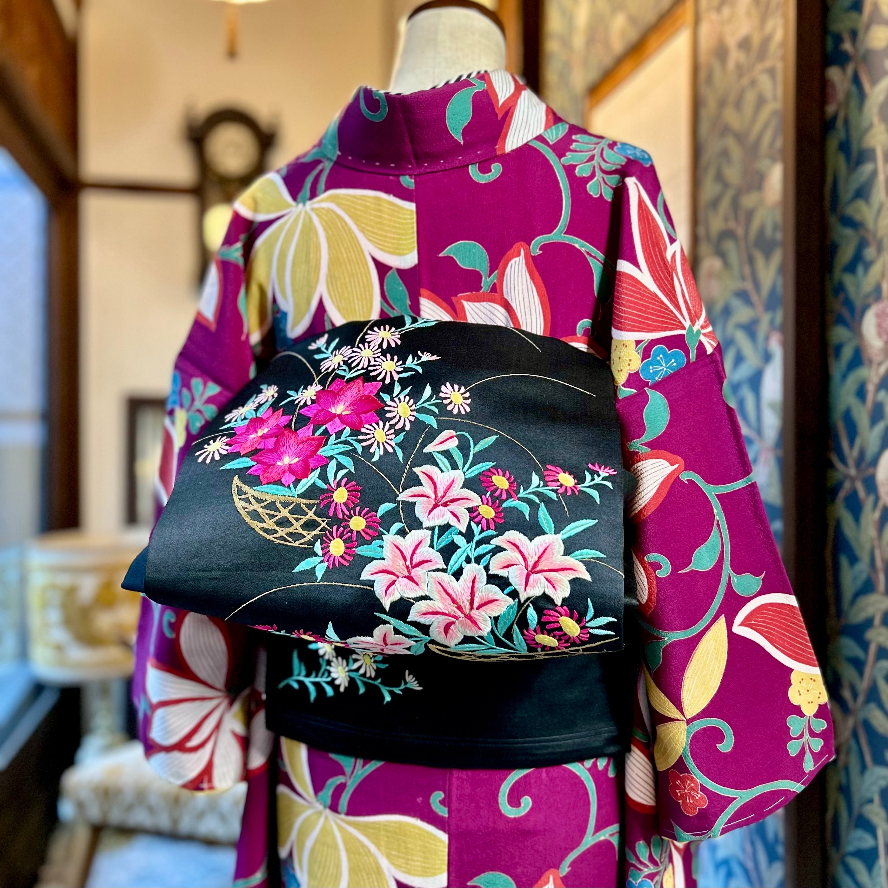 帯 | kimono tento