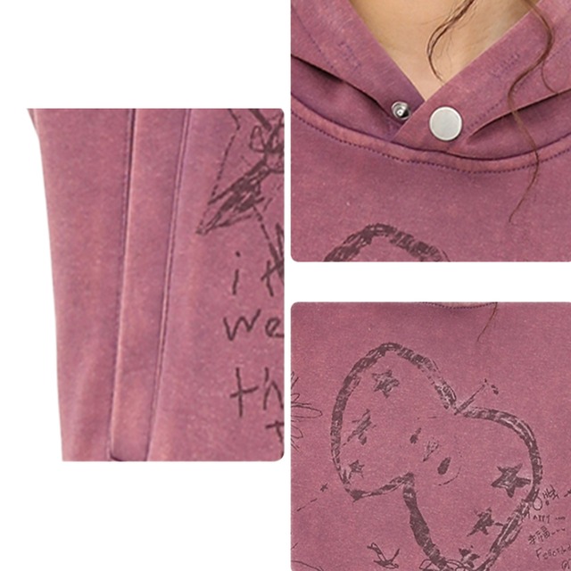 graffiti design hoodie　グラフィティデザインフーディー　J1539