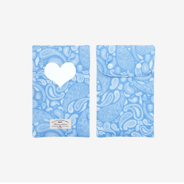 【puppygallery公式】Paisley Lover icepack pouch blue