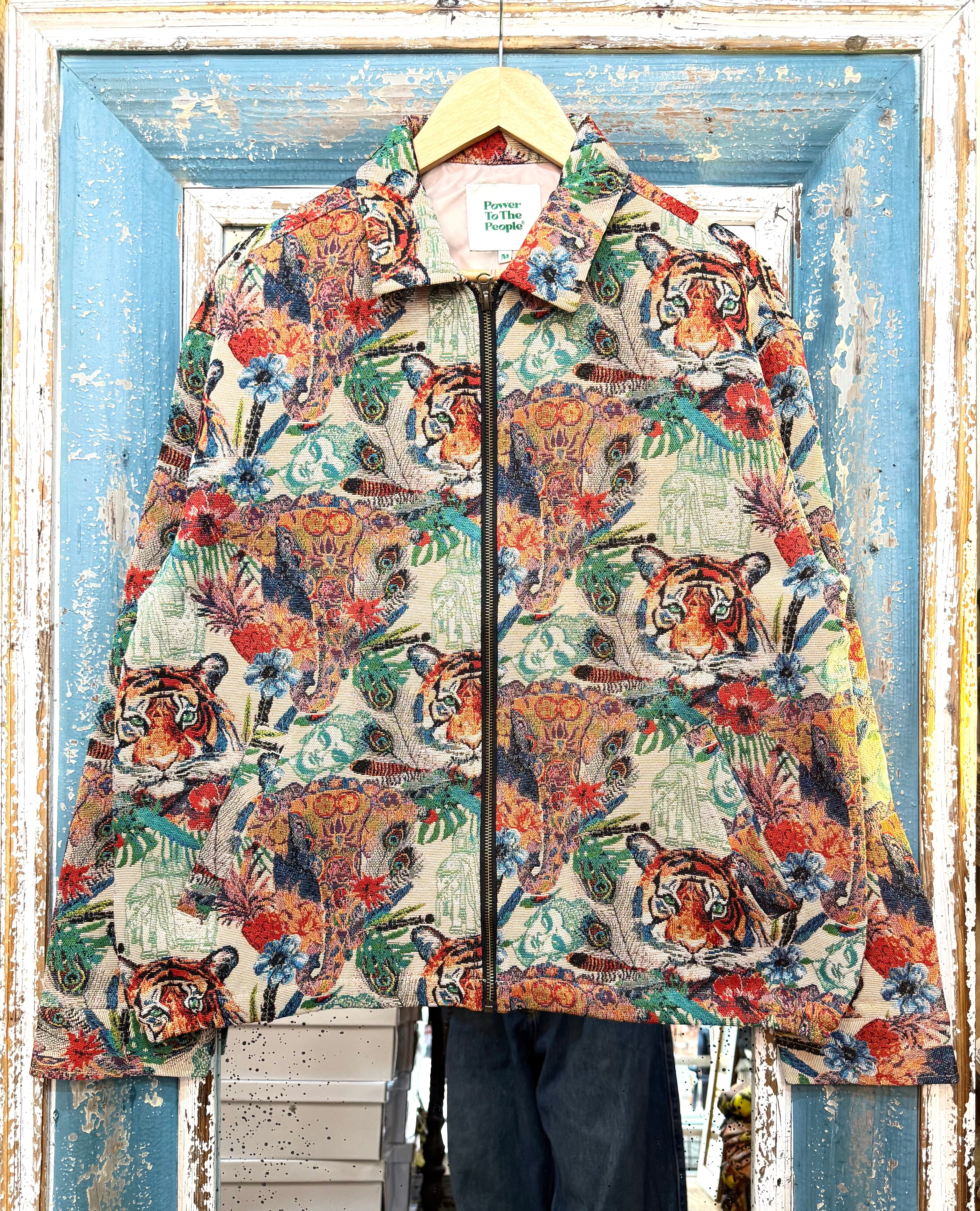 アニマル ゴブラン織 ジャケット | andco