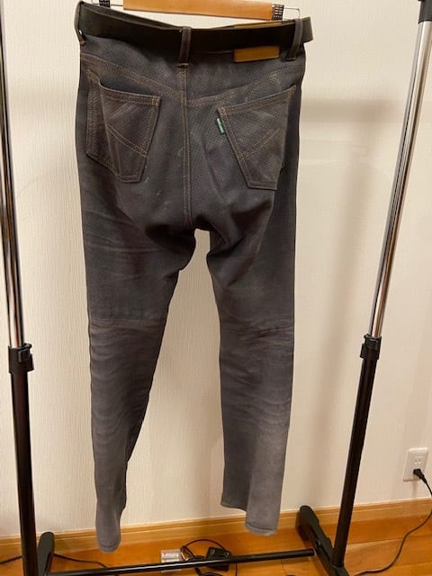クシタニ 革パンツ Explorer ウオッシャブル 32 | ビンテージ古物商