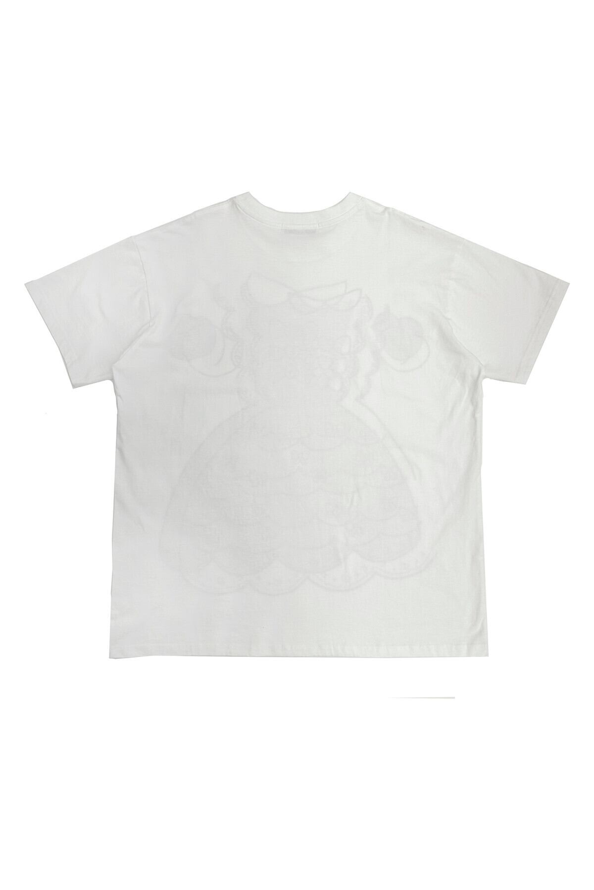 BOCBOK] PEACH GONGJU OVERSIZED T-SHIRT (WHITE) 正規品 韓国ブランド