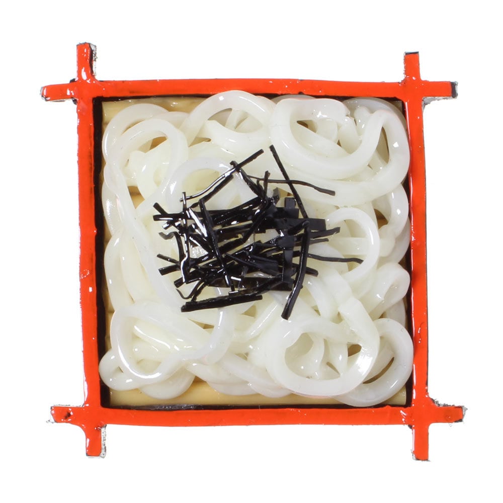 0110]食品サンプル屋さんのマグネット（ざるうどん）【メール便不可