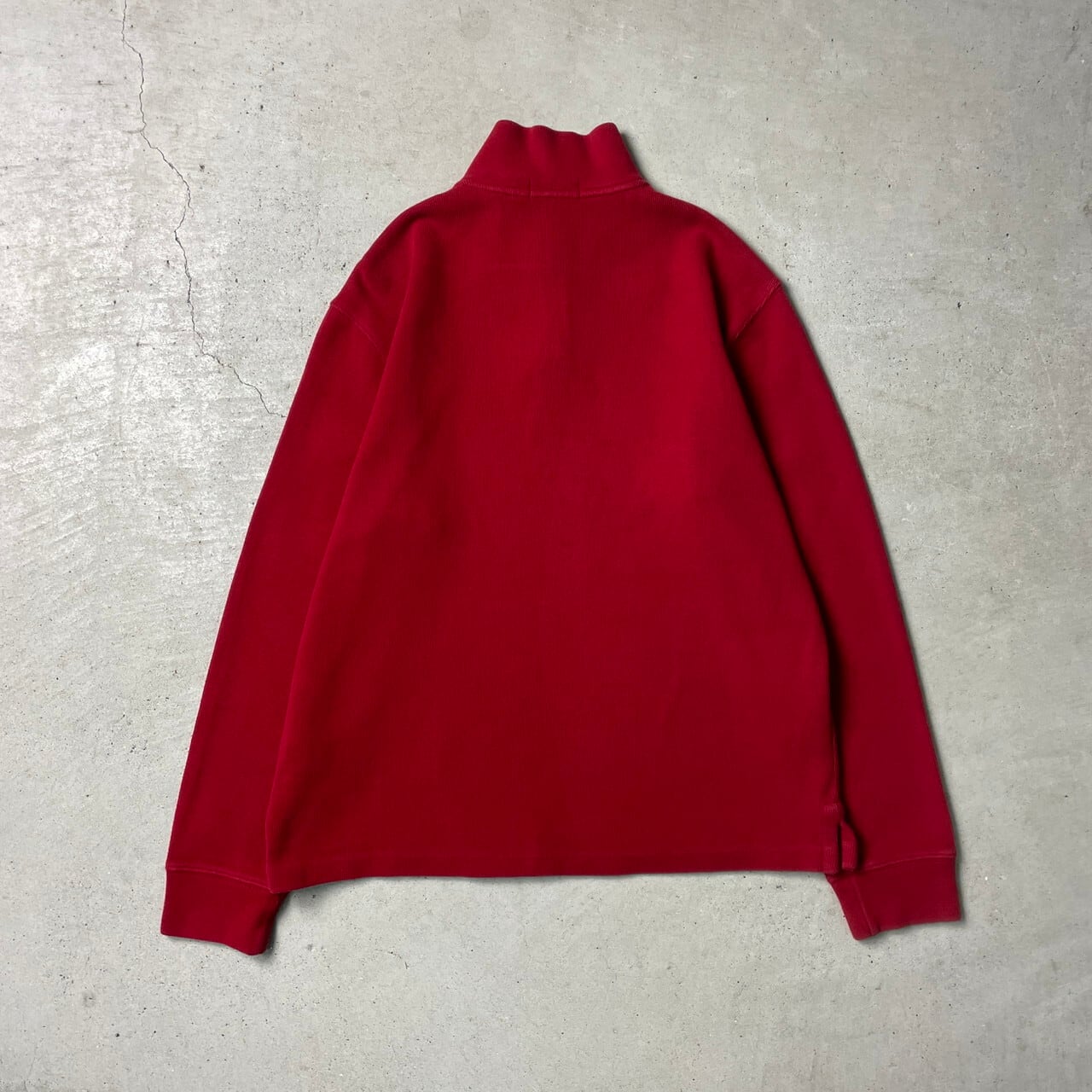 Polo Ralph Lauren ポロラルフローレン リブスウェット ハーフジップ