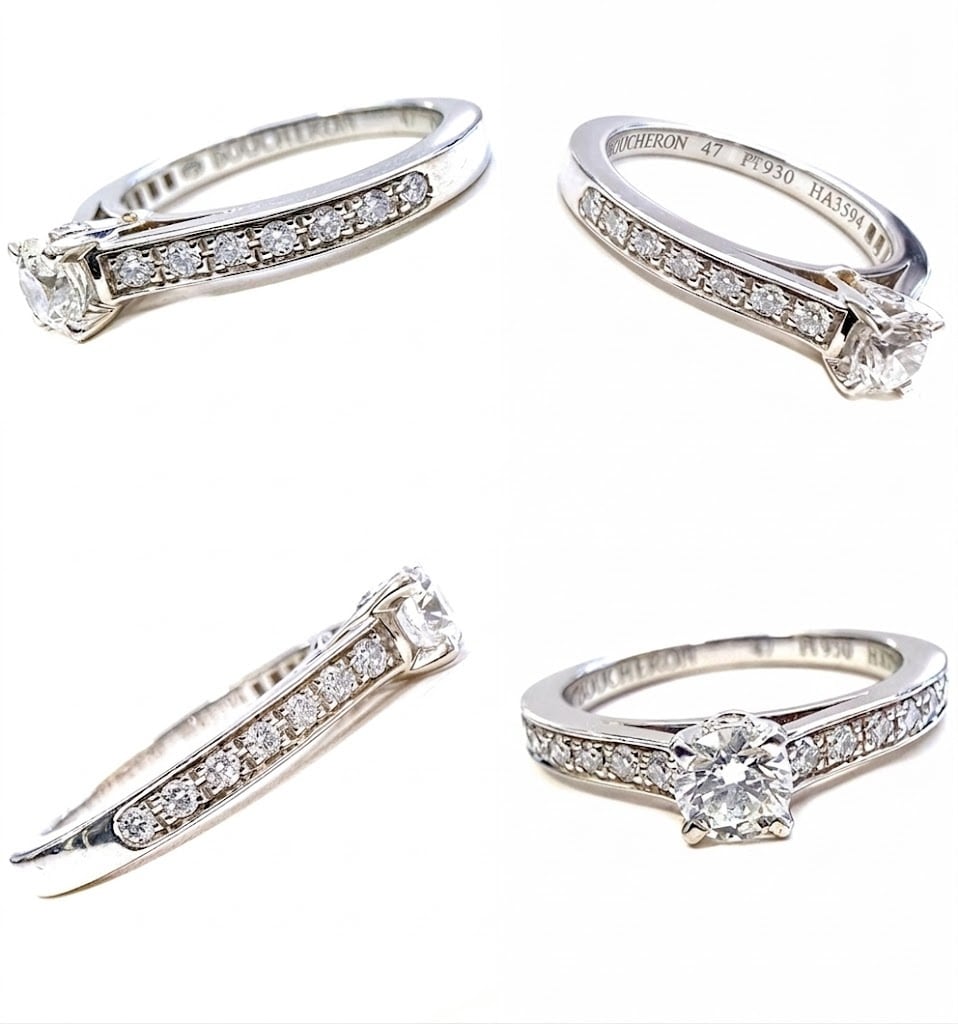 BOUCHERON ブシュロン BELOVED ビーラブド ソリテール リング パヴェ
