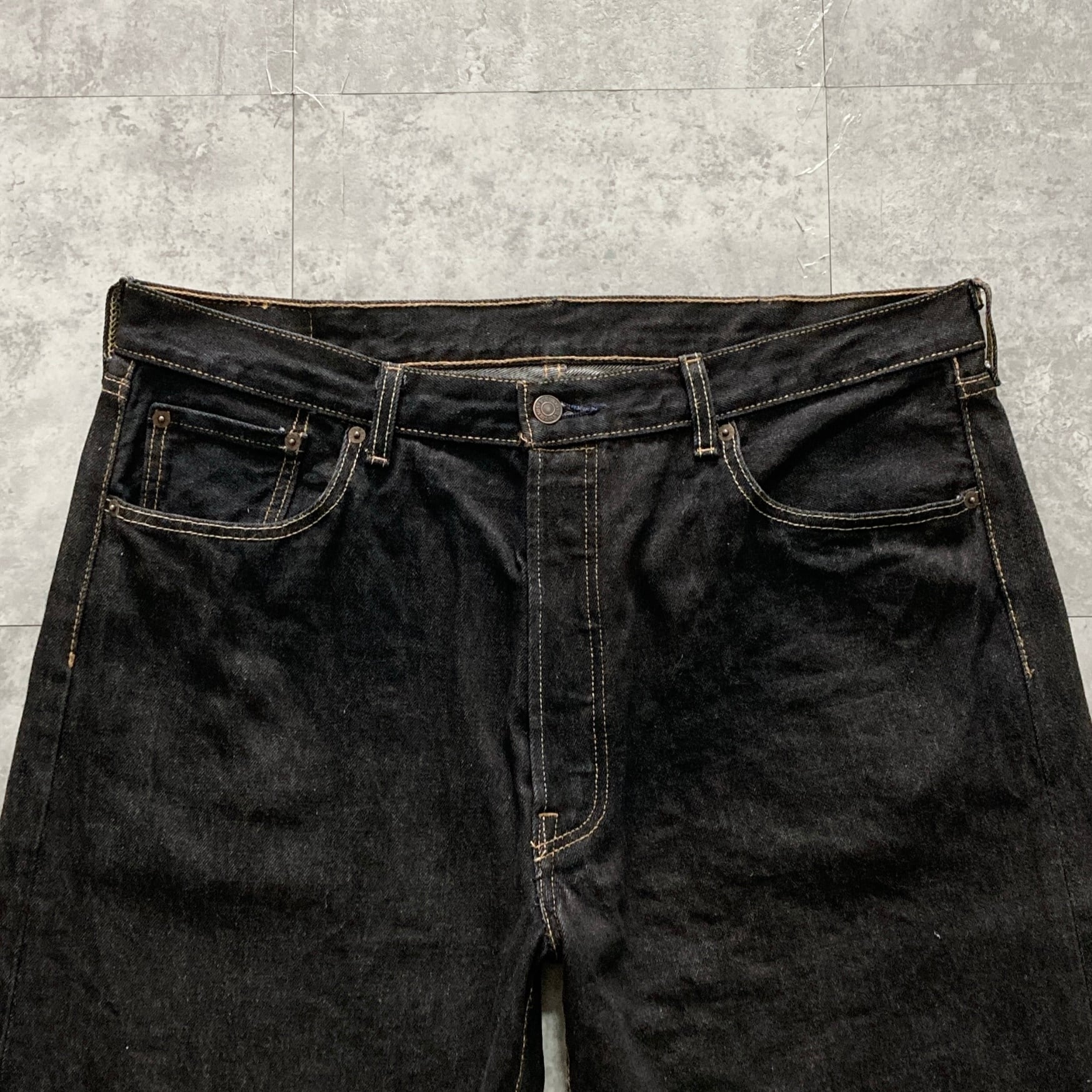W40 L32】Levis 501 リーバイス ボタンフライ ビッグサイズ 先染め