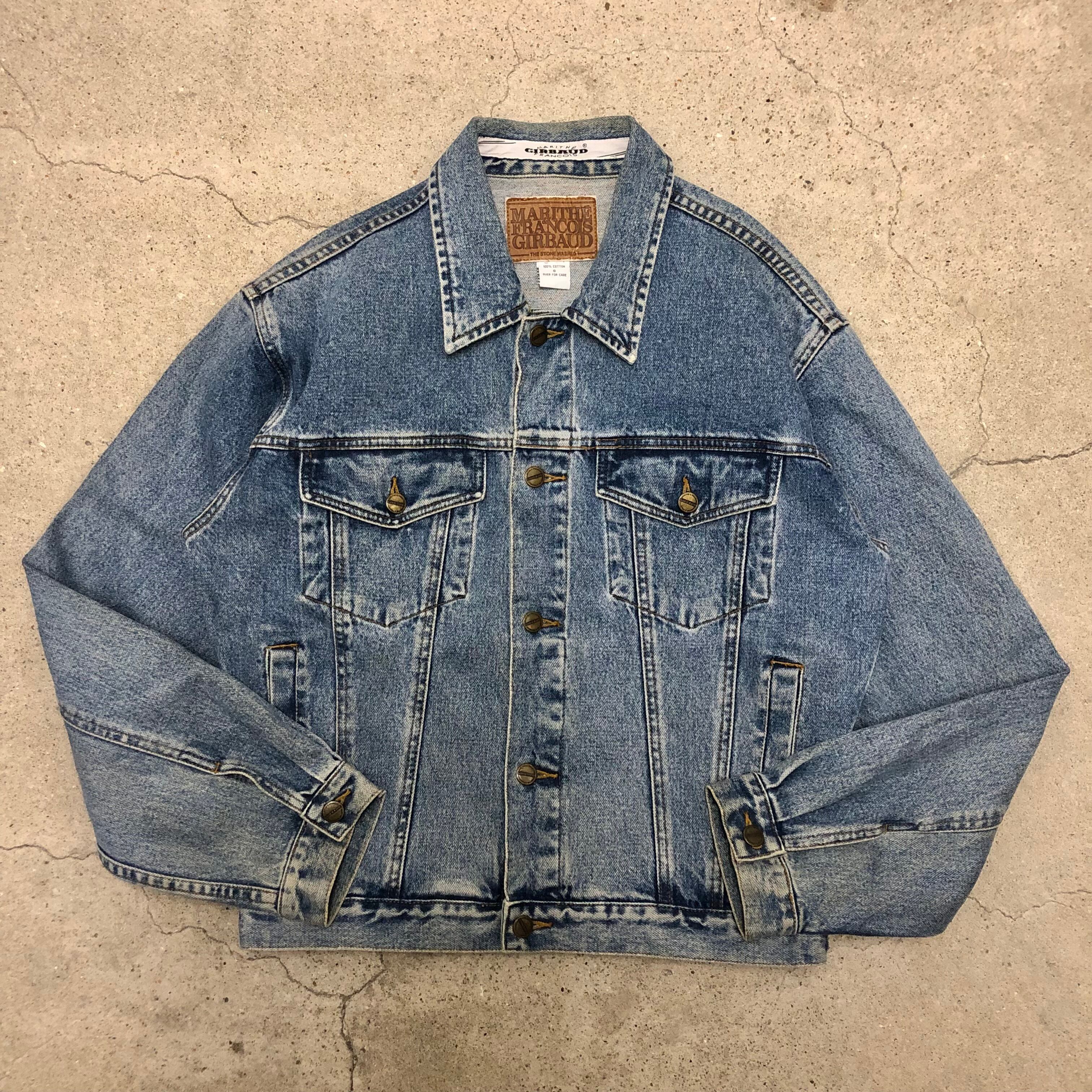 90～00s MARITHE FRANCOIS GIRBAUD/Denim Jacket/S/デニムジャケット