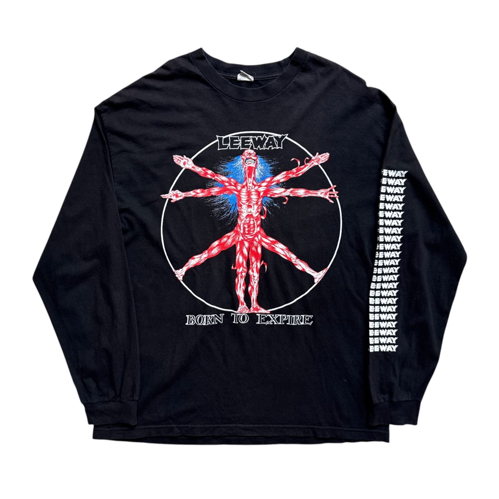 80s - 90s STUSSY シャドーマン 長袖Tシャツ Mサイズ ロンT 黒タグ