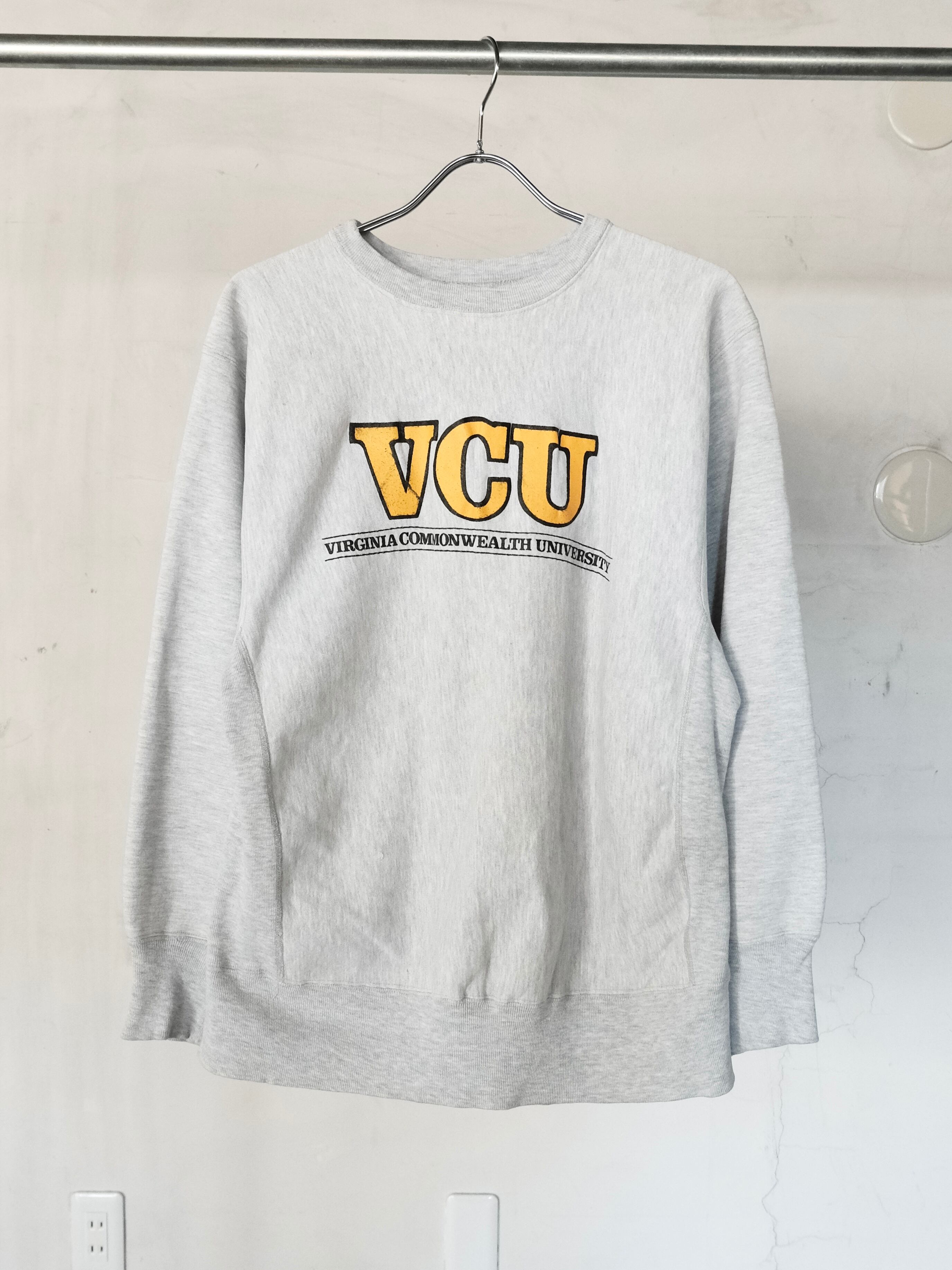 Used 80's Champion REVERSE WEAVE VCU Sweat THE OUR
