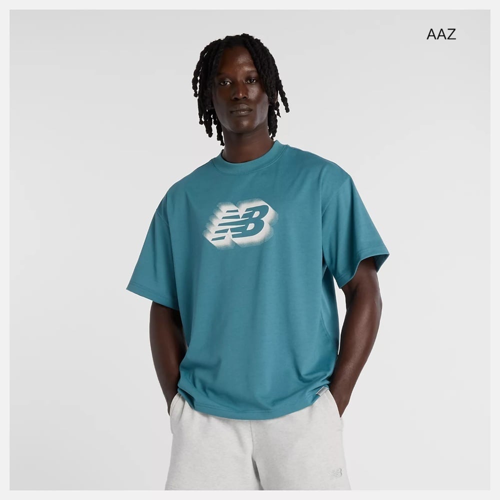 NBロゴTシャツ[メンズ]MT61C625 ニューバランス new balance 吸汗速乾
