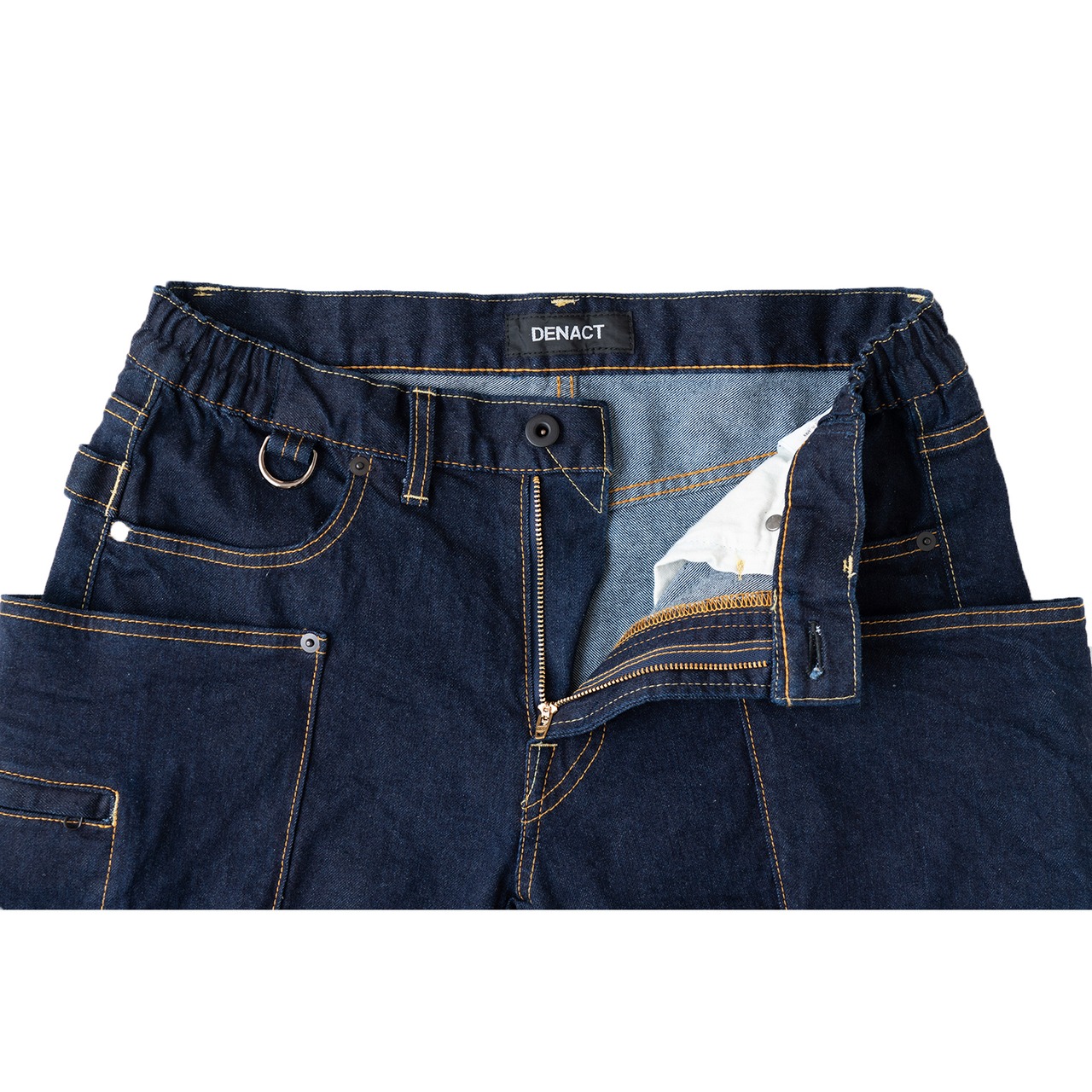 【DENACT】デナクト　HIKE DENIM (ハイクデニム) /BLACK(ブラック)　ストレッチデニム　多機能　キャンプ