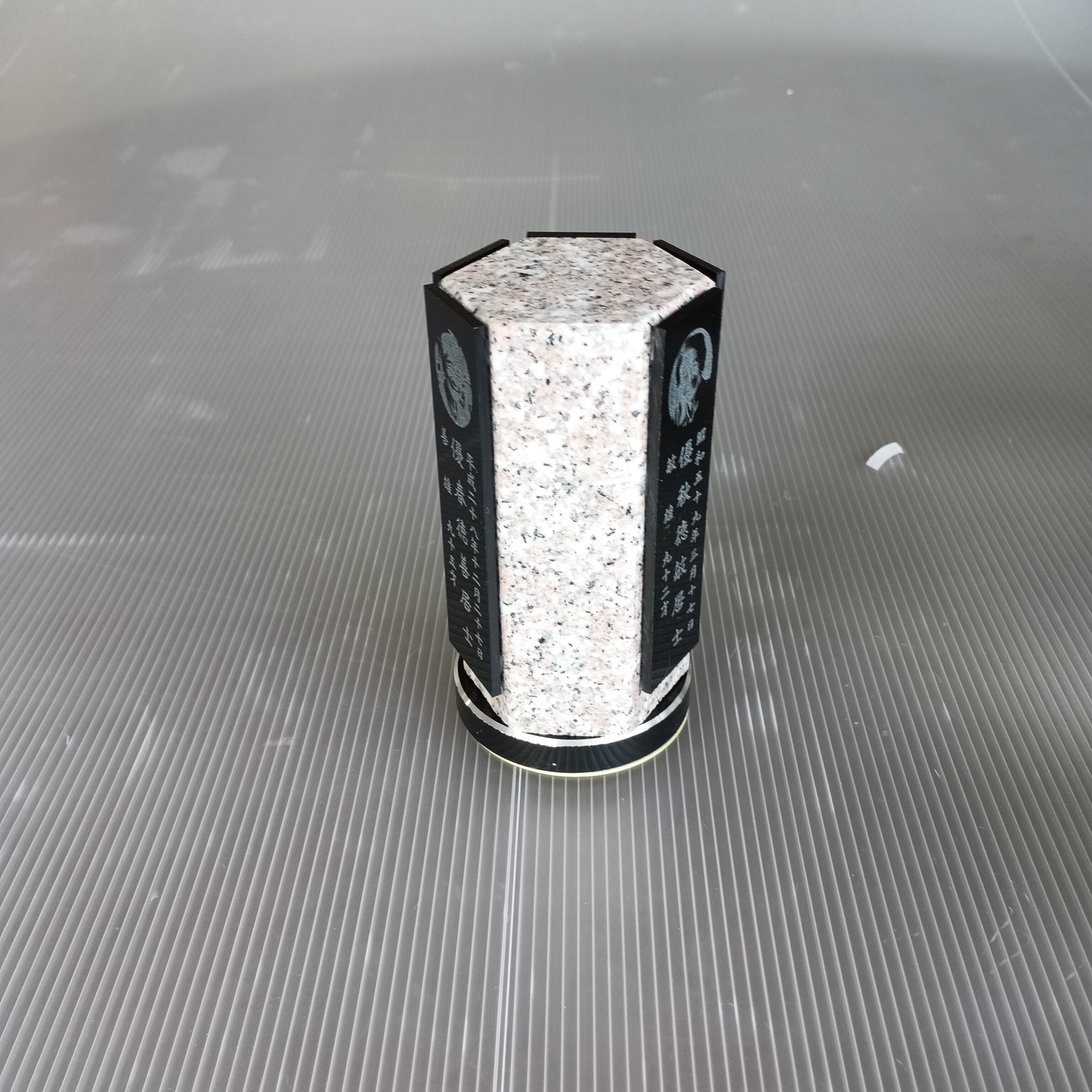 回転位牌　６人用悠想天回　6R60A桜　５名様分