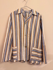 1970~80's DREIKLANG マルチカラーストライプレトロシャツ