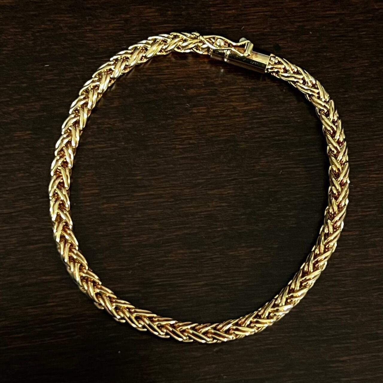 VINTAGE TIFFANY & CO. 18K Gold Braid Bracelet | ヴィンテージ