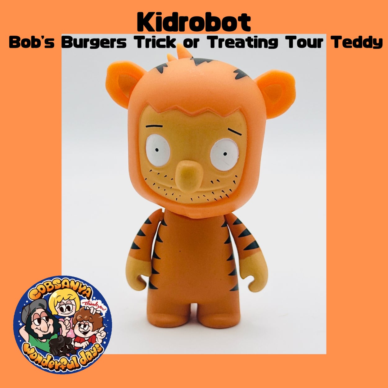 Kidrobot　ボブズバーガーズ トリックオアトリート ハロウィン テディー 2019