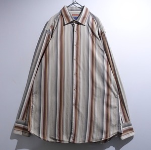 ⁡“KENZO” Multicolor Striped Design Shirt