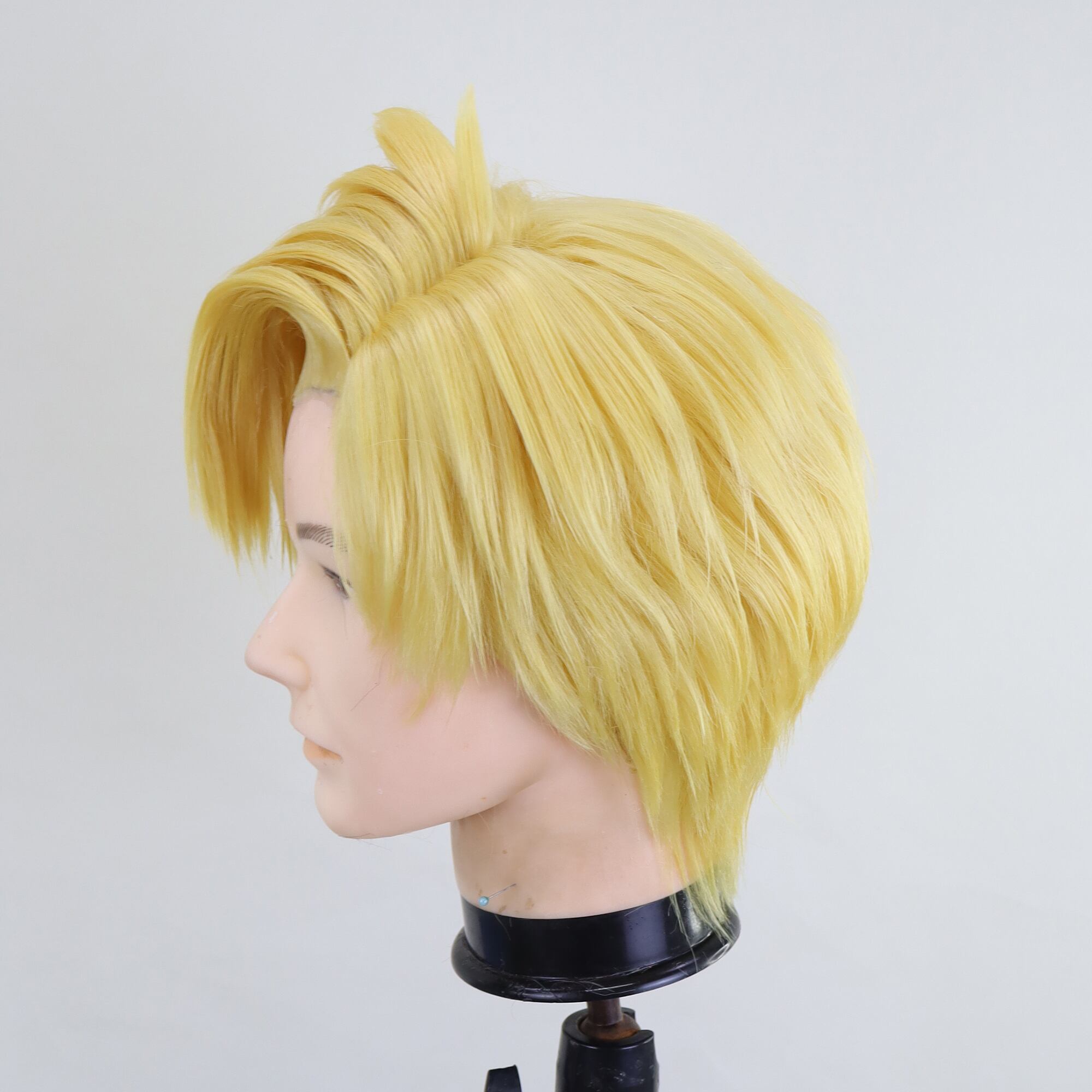 コスプレ耐熱ウィッグ オーダー キャラクター造形ウィッグ 前髪貼り
