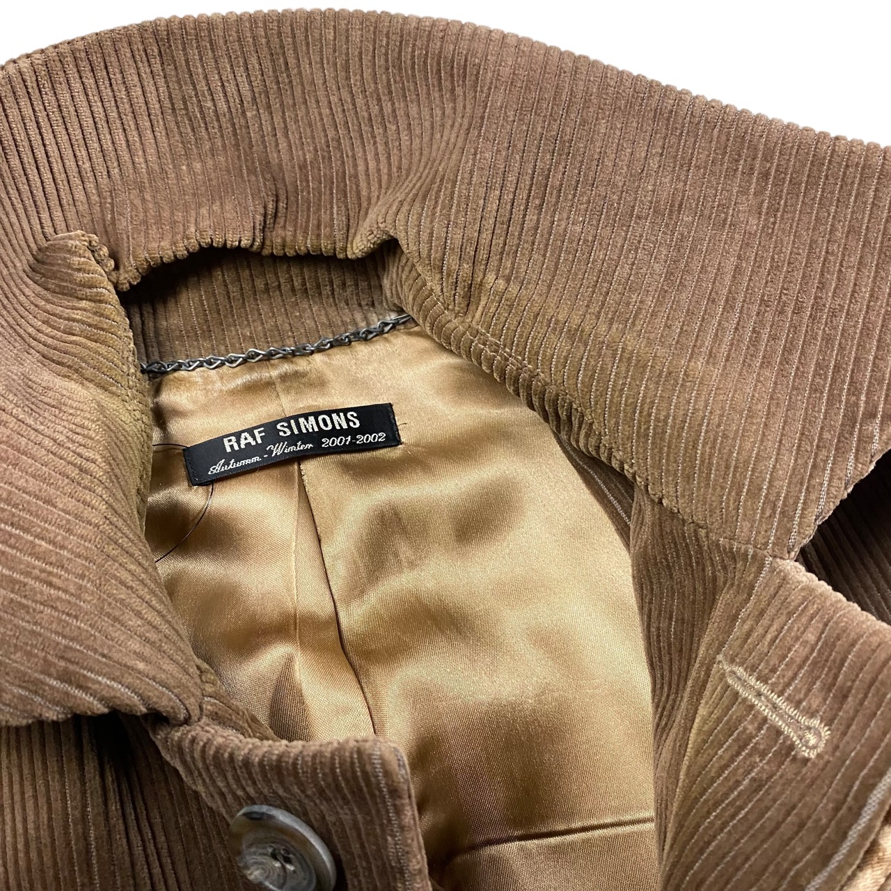 archive 2001AW RAF SIMONS corduroy coat