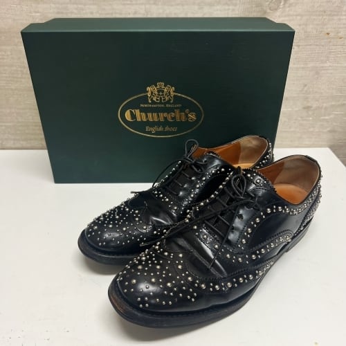 Church's チャーチ BURWOOD MET BLK POLISED ブラック系 【中 Church's チャーチ BURWOOD MET BLK POLISED ブラック系 【中
