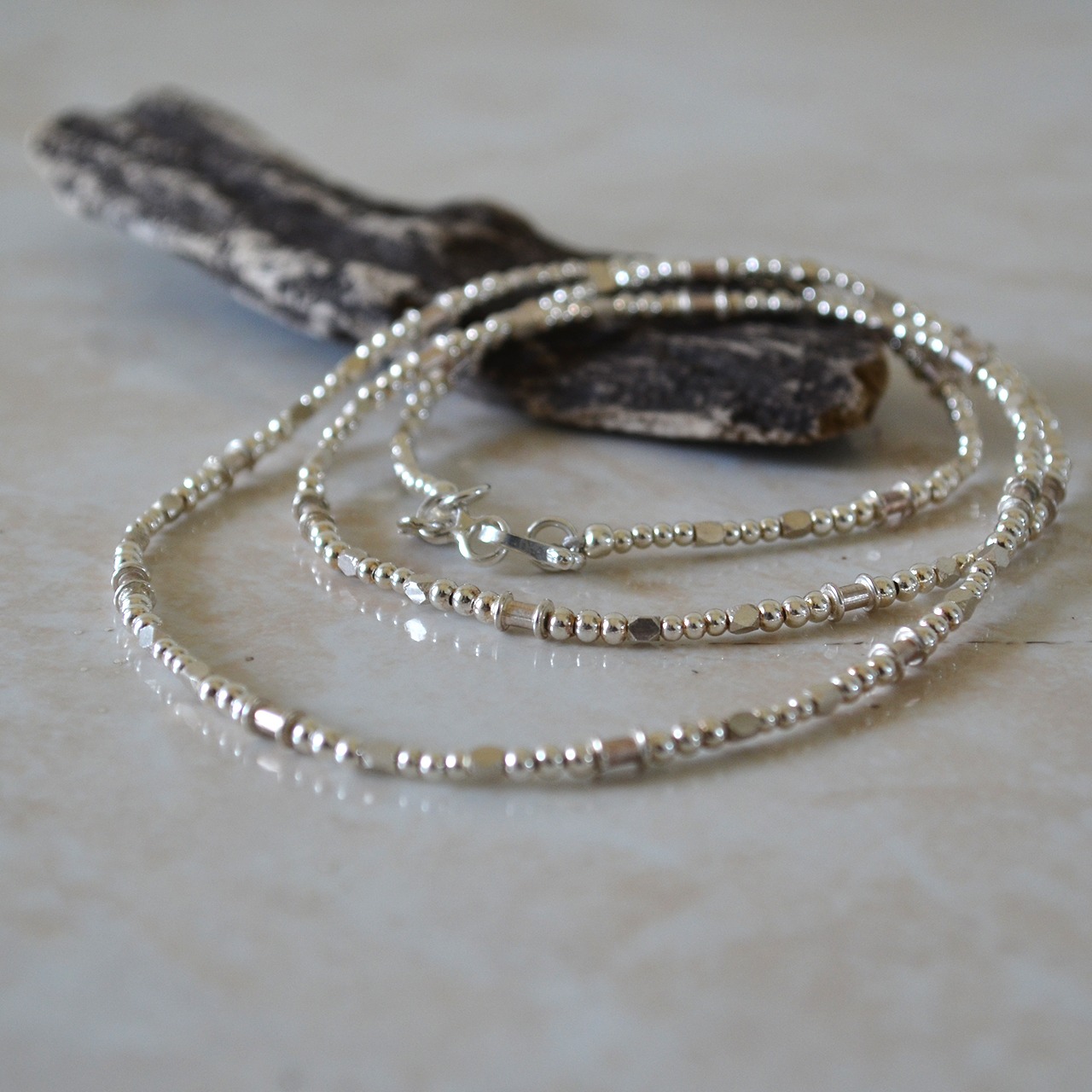 Mix Beads Necklace (60cm)