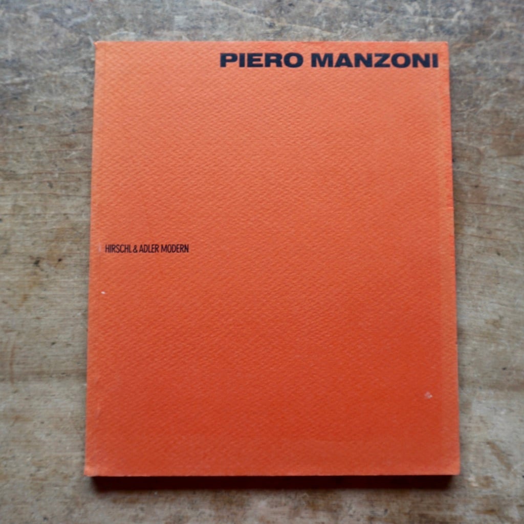 【絶版洋古書】ピエロ・マンゾーニ  PIERO MANZONI  1990  Hirschl and Adler Modern [310194776]