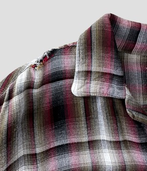 -Towncraft- Vintage 60s M Ombre Check Shirt